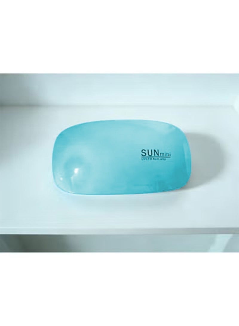 مصباح مسمار قابل للطي للأشعة فوق البنفسجية مع 6 حبات ، مجفف أظافر جل جل محمول صغير 6W UV LED ومصباح علاج - أداة فن الأظافر الاحترافية لجميع طلاء الجل - Image 3